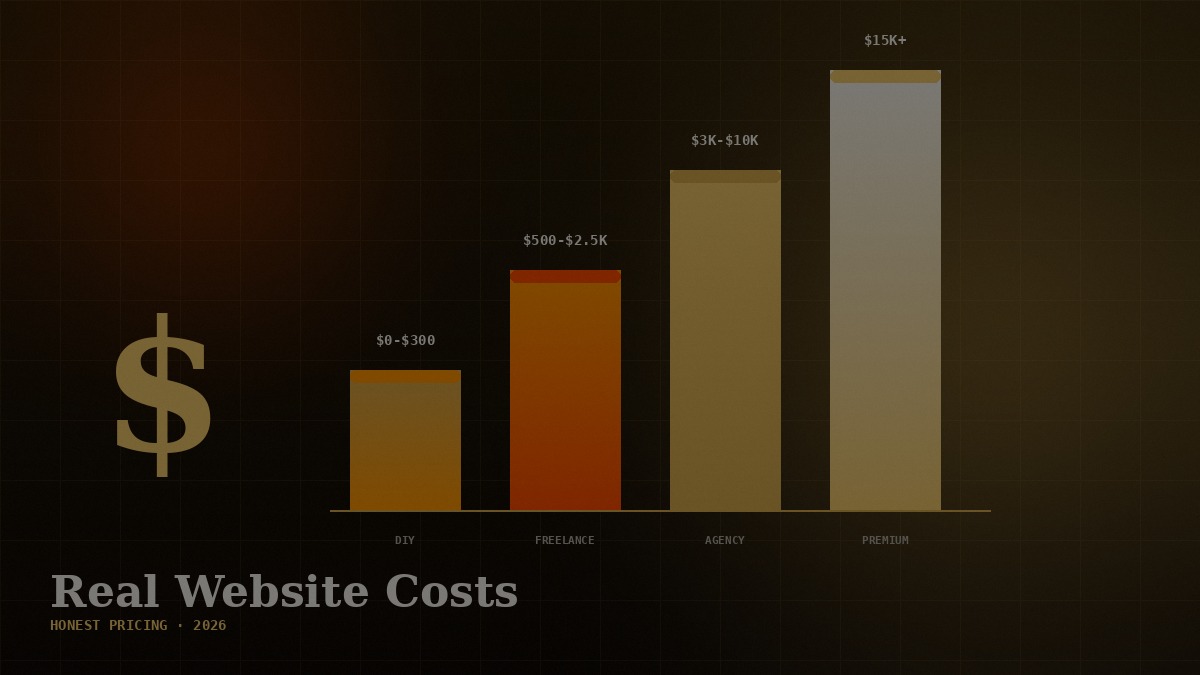 Website cost breakdown